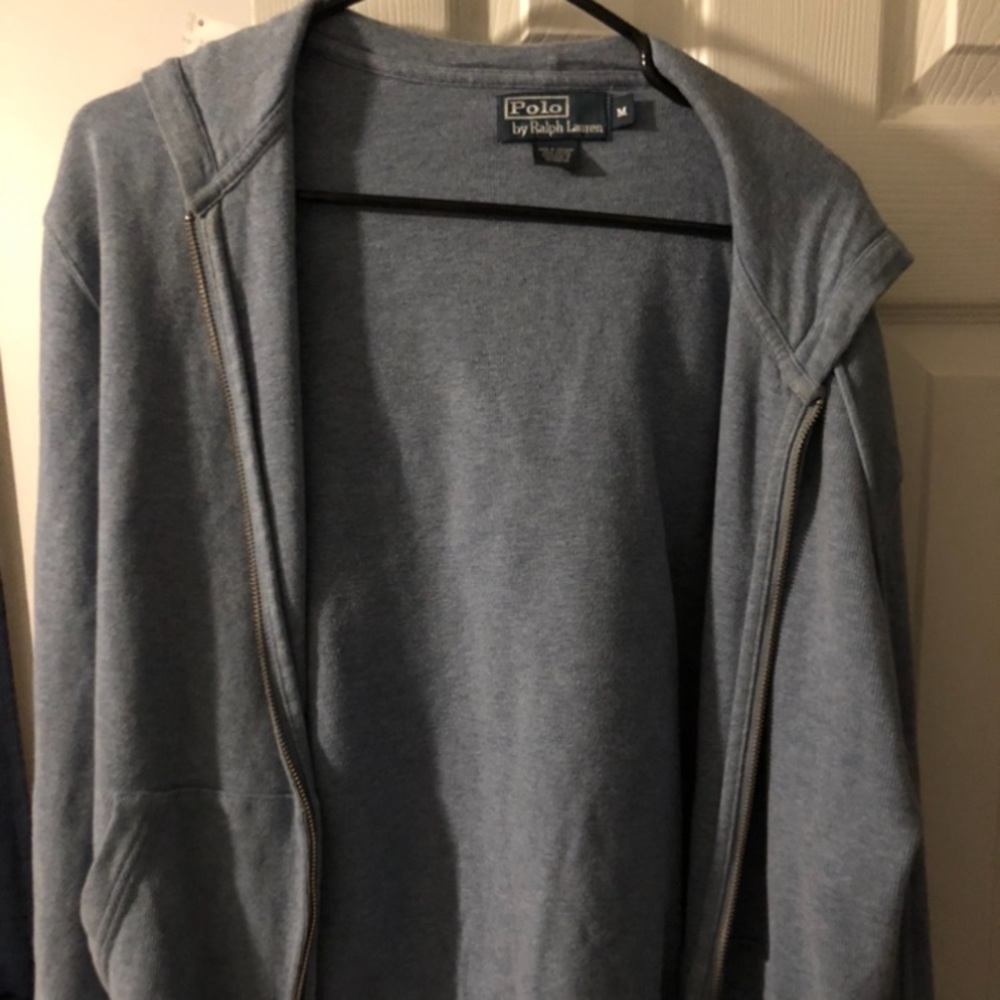 men medium Ralph Lauren blue jacket